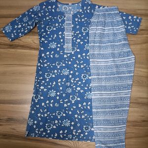 COTTON KURTA PANT DRESS