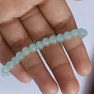 Light Blue Beads Bracelet