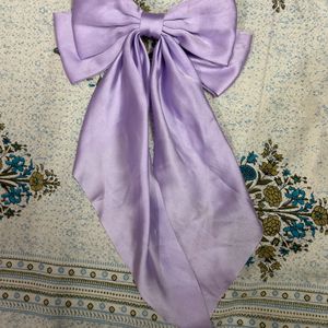 Big Satin Layered Hair Bow For Women