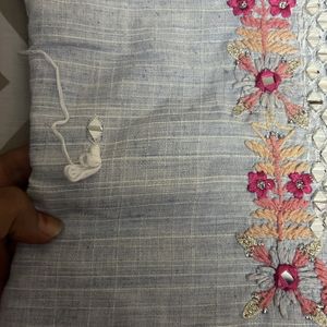 Ice Blue Kurta