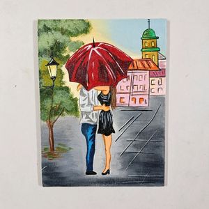Aesthetic Couple Canvas Painting