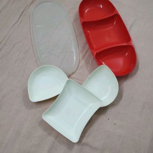 Namkeen & Other Use Plate Set