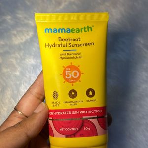 Mamaearth Beetroot Sunscreen