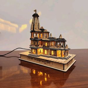 Ram Mandir With Light Charger & Adapter