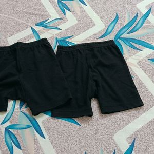 Black Shorts Combo For Girls Kids