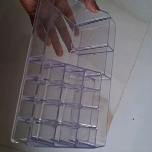 Transparent Makeup Organiser