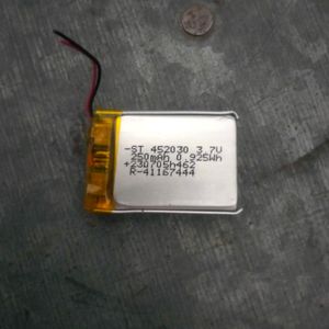 Lithium Battery 3.7v