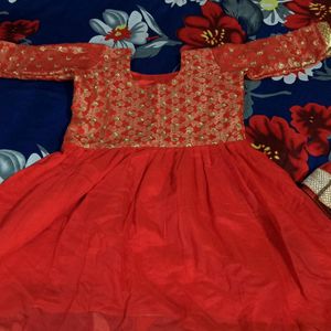 Frock Pant with Dupatta