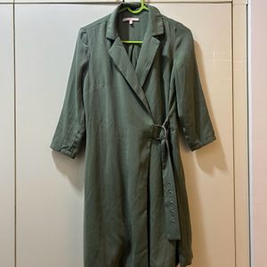 Olive Green Dress