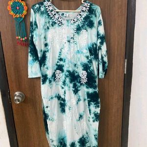 Chikankari Tye And Dye