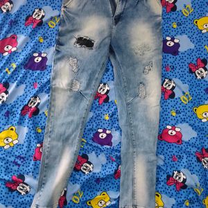 Jeans Light Blue Color