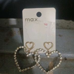 Max Heart Shape Earrings ❤️