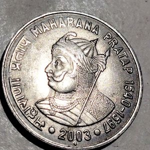 Rs2 Maharana Pratap Coin