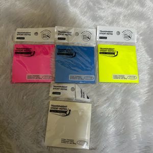 Sticky notes set of 4