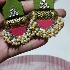 beautiful kundan earings