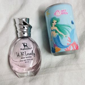 Ramson Pink Perfume And Unicorn Wipes