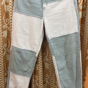 Combo Of Shien Multi Patch Work Jeans & Inside  To