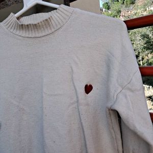 Red Heart Korean Sweater