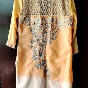 Kurta Set With Churidar Pajama And Dupatta