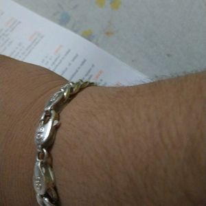 Silver Bracelet Men 50.0 Gm