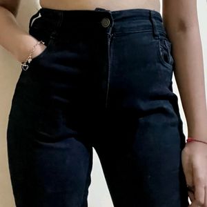Black High Waist Jeans