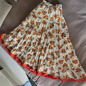 Floral Skirt / lehenga