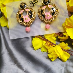 Pink Earrings