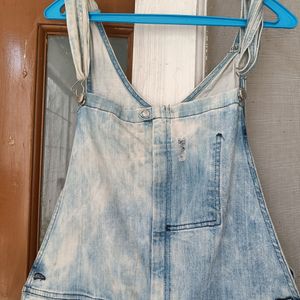 Denim Dungaree For Women