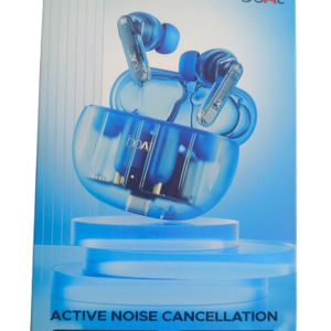 boAt Airdopes 191 ANC Pellucid Blue Seal Pack