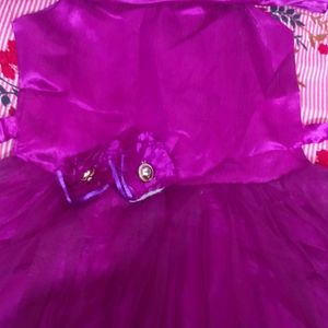 Kids Purple Frock