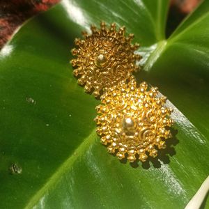 Beautiful Gold Plated Studs and Earrings