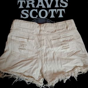 High Waisted Rugged Shorts