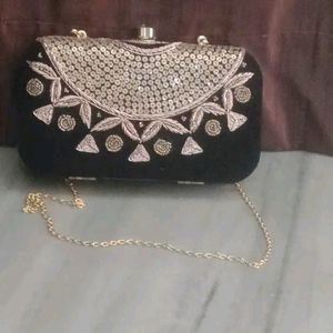 Trandy Bridal Velvet Clutch 👛