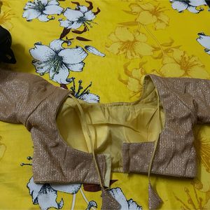 Women Golden Blouse