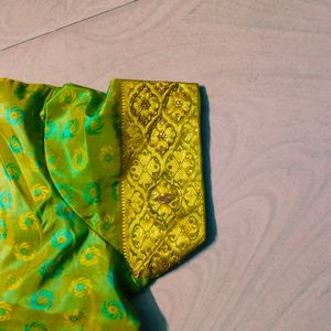 Maggam Work Pure Mysore Silk Saree