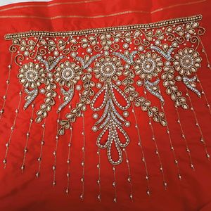 Heavy Guttapusalu Maggam Work Blouse Piece