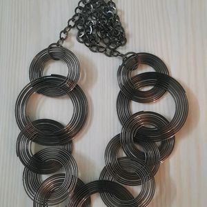 Black Metal Necklace