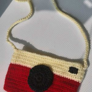 Crochet Camera Purse