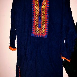 Long Kurti With Collar