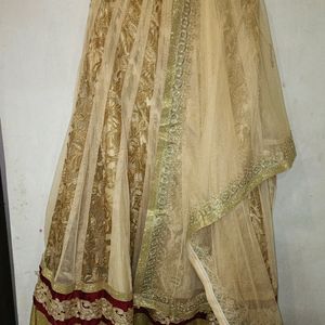 Lehenga With Dupatta Without Choli