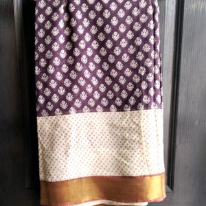 Cotton Saree+ Blouse