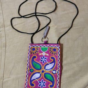 Embroidery Sling Bag