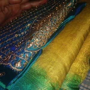 Wedding Kanjivaram Saree Work Blouse