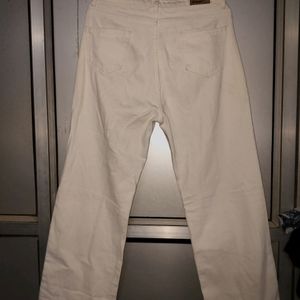 White Straight Jeans For Women