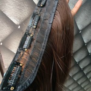 Natural Look Golden Highlight Hair Extensions