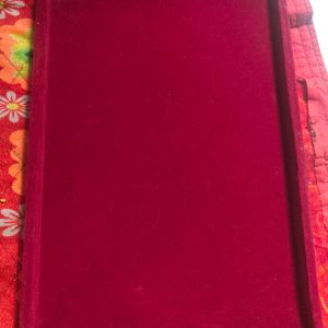 Maroon Velvet Jewellery TRAY