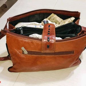 Genuine Leather Hand Bag