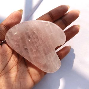 Gua Sha - Rose Quartz Crystal