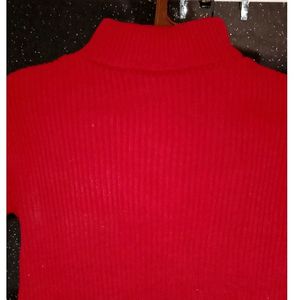 Turtle Neck Women Top