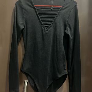 black bodysuit